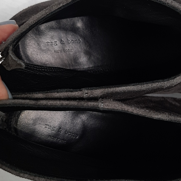 Suede ankle boots - Picture 3 of 5